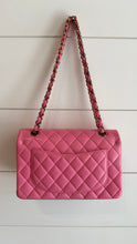 Chanel Bag, 2021 Pink & Yellow Quilted Lambskin Small Classic Double Flap Bag