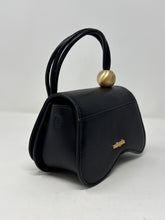 Cult Gaia Bag, Black Kazia Nano Leather Top Handle Bag
