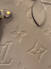 Louis Vuitton Bag, Turtledove Monogram Empreinte Leather Neverfull MM
