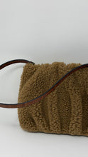 Staud Bean Shearling Shoulder Bag
