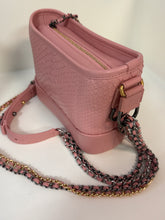 Chanel Bag, Pink Snakeskin Small Gabrielle Hobo Bag