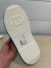 Gucci Shoes, Blue Terry GG Platform Sandals (size 41)