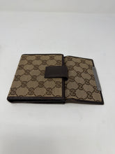 Gucci Brown Monogram Canvas Small Wallet