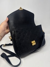 Louis Vuitton Bag, Black Empreinte Leather Pochette Metis Crossbody