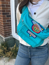 Gucci Bag, Blue Nylon 80s Logo Patch Belt Bag