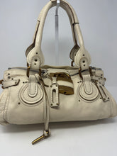 Chloé Bag, White Leather Medium Paddington Satchel Bag