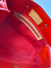 Louis Vuitton Bag, Poppy Red Monogram Vernis Reade PM Tote