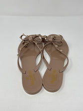 Valentino Shoes, Nude Rockstud Rubber Thong Sandals (size 38)