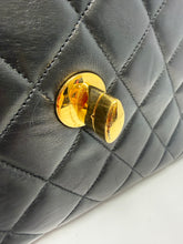 Chanel Bag, 1997 Black Lambskin Quilted XL Jumbo Single Flap