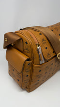 MCM Bag, Cognac Leather Large Diaper Bag