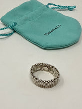 Tiffany & Co. Sterling Silver Somerset Mesh Ring