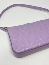 Christian Louboutin Bag, Lilac Leather Loubila Pouchette Shoulder Bag