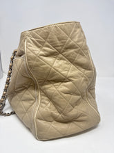 Chanel Bag, 2008 Beige Leather East-West Reissue Large Tote