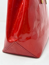 Louis Vuitton Bag, Poppy Red Monogram Vernis Reade PM Tote