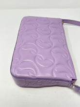 Christian Louboutin Bag, Lilac Leather Loubila Pouchette Shoulder Bag
