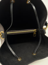 Louis Vuitton Bag, Monogram Canvas & Black Leather NéoNoé MM