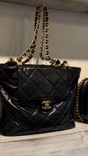 Chanel Bag, 2025 Small Black Lamsbkin Leather Shopping Bag