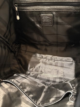 Burberry Bag, Silver Shimmer Check Degrade Tote Bag