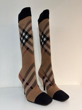 Burberry Shoes, Vintage Check 105 Sock Boots (size 37)