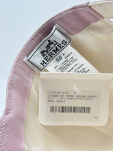 Hermés Rose Sepia Cotton Twill Serena Nautic Hat
