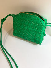 Bottega Veneta Bag, Green Loop Candy Intrecciato Leather Crossbody