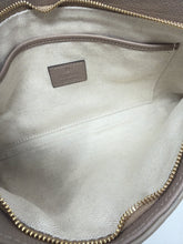 Gucci Bag, Beige GG Guccissima Leather Emblem Chain Shoulder Bag