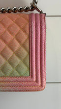 Chanel Bag, 2017 Rainbow Quilted Caviar Medium Boy Bag
