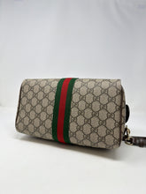 Gucci Bag, GG Supreme Monogram Web Small Ophidia Boston Bag