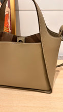 Stella McCartney Bag, Taupe Logo Top Handle Crossbody Tote
