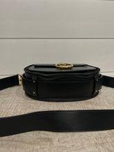 Chloé Bag, Black Calfskin & Suede Large Tess Crossbody Bag