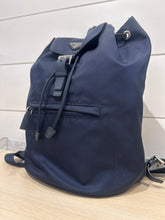 Prada Bag, Navy Nylon Logo Backpack Bag