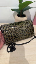 Saint Laurent Bag, Leopard Print Patent Leopard Print Monogram Chain Wallet