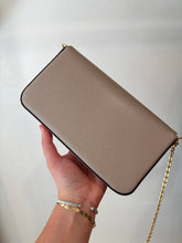Louis Vuitton Bag, Taupe Epi Felicie Pochette Chain Wallet