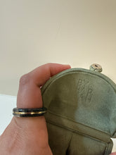 By Pariah Essential Gem Stacking Ring, Green Moss Agate