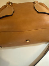 Chloé Bag, Saddle Brown Leather Daria Medium Shoulder Bag