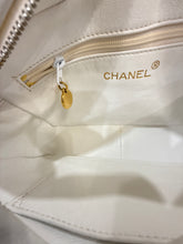 Chanel Bag, 1994 White Lambskin Leather Tassel Camera Crossbody