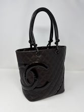 Chanel Bag, 2005 Brown Quilted Calfskin Small Cambon Tote