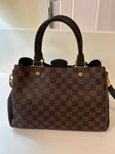 Louis Vuitton Bag, Damier Ebene Cuir Taurillon Brittany Crossbody