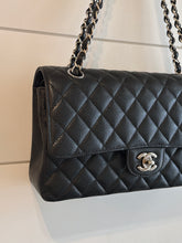 Chanel Bag, 2018 Black Caviar Leather Quilted Medium Double Flap Bag