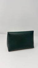 Mulberry Green Leather Darley Cosmetic Pouch