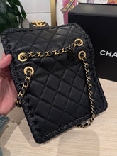Chanel Bag, Black Calfskin Braided Mini ‘My Own Frame’ Flap Bag