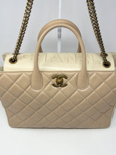 Chanel Bag, Beige Quilted Lambskin Portobello Large Tote Bag