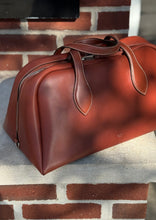 Celine Bag, Teck Natural Calfskin Bowling Bag