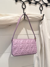 Christian Louboutin Bag, Lilac Leather Loubila Pouchette Shoulder Bag