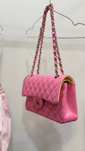 Chanel Bag, 2021 Pink & Yellow Quilted Lambskin Small Classic Double Flap Bag