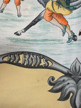 Hermès 1993 Les Chevaux des Moghols Silk Scarf