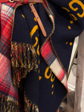 Gucci GG Reversible Wool Poncho