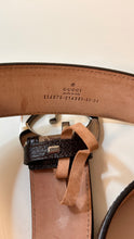 Gucci Monogram Canvas Interlocking G Belt (size 85)