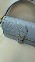 Louis Vuitton Bag, Light Blue Empreinte Nano Diane Crossbody