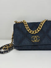 Chanel Bag, 2020 Denim Quilted 19 Wallet On Chain